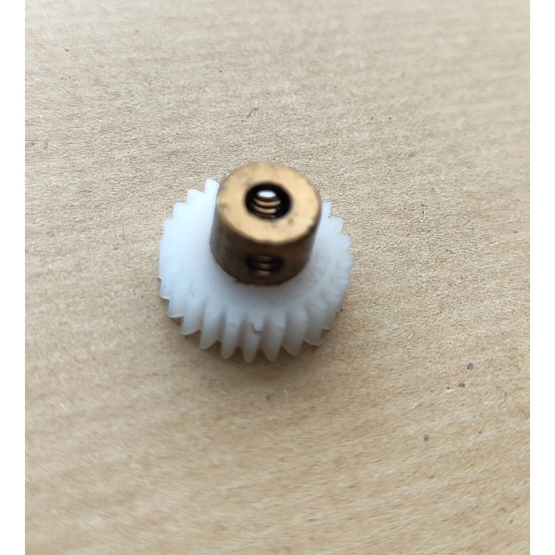 Pignon de 25 dents en nylon compatible Meccano
