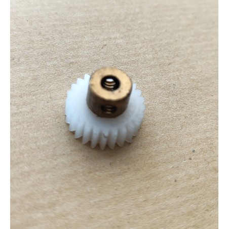 Pignon de 25 dents en nylon compatible Meccano