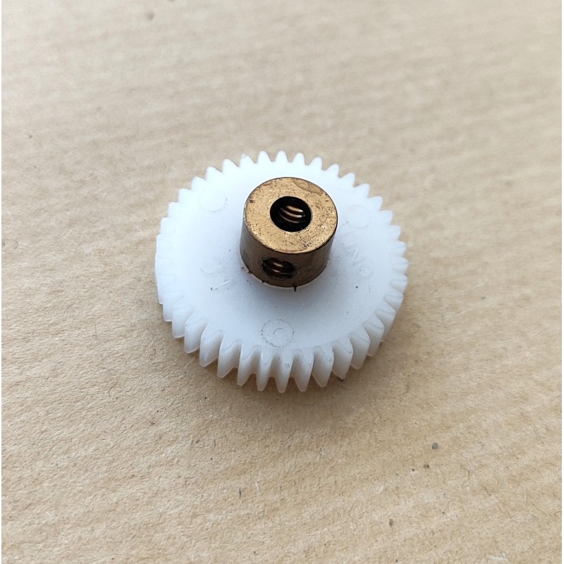 Roue dentée de 38 dents en nylon compatible Meccano