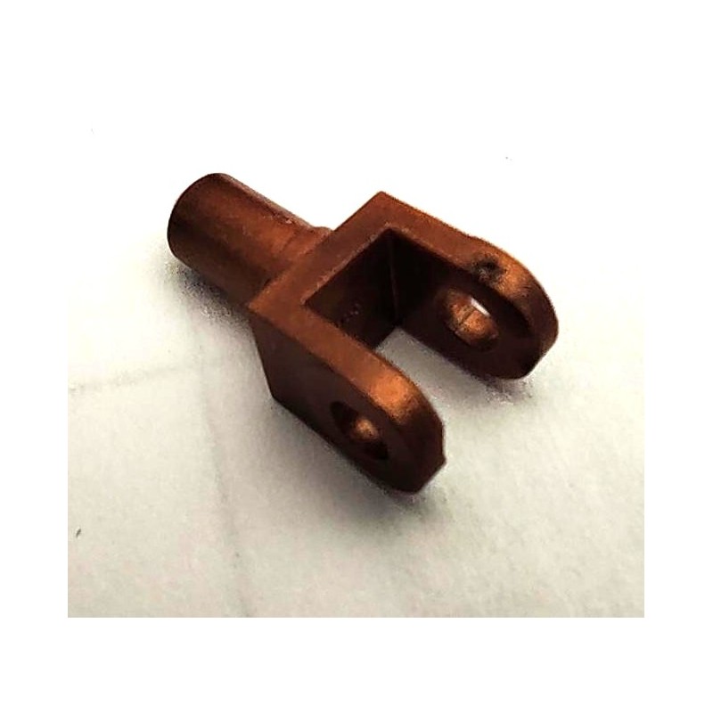 Chape de biellette de direction Meccano marron
