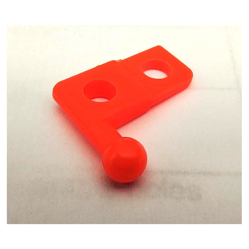 Rotule de biellette Meccano orange fluo