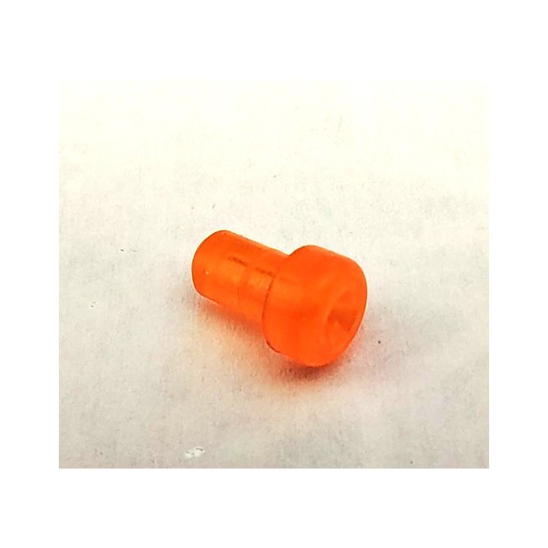 Borne Meccano orange translucide