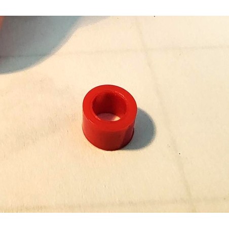 Mini-entretoise Meccano plastique rouge