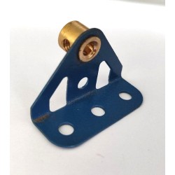Embase coudée Meccano à moyeu