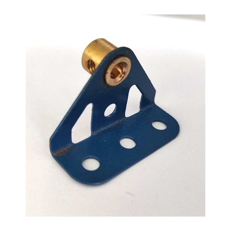 Embase coudée Meccano à moyeu