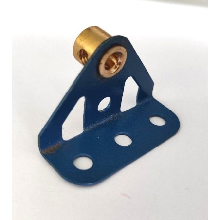 Embase coudée Meccano à moyeu