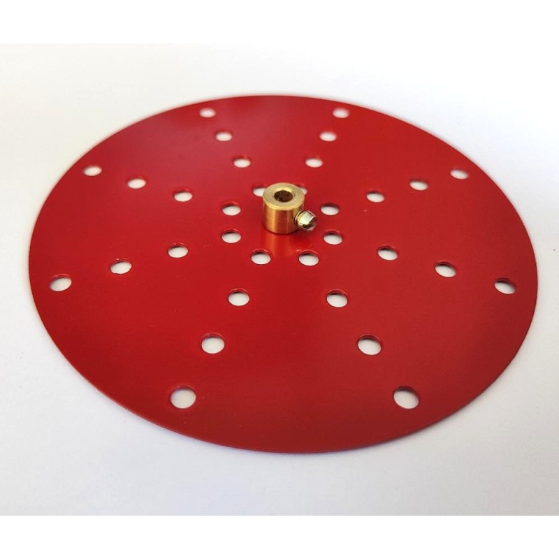 Plateau central Meccano 115 mm à moyeu
