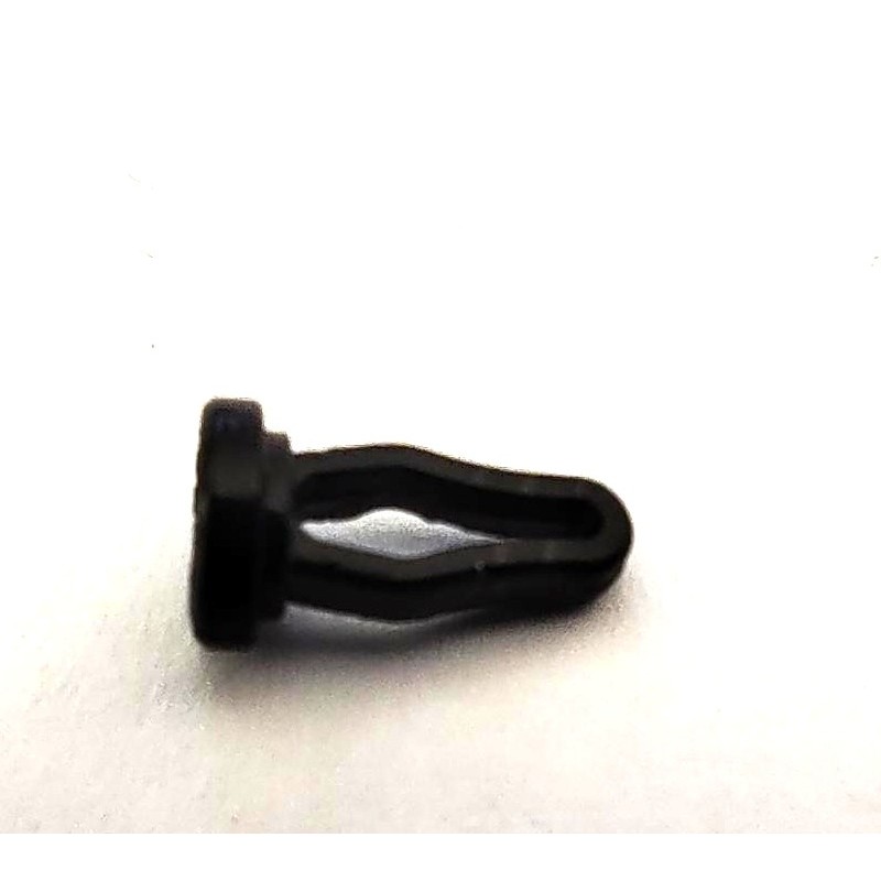 Bouton pression Meccano plastique noir