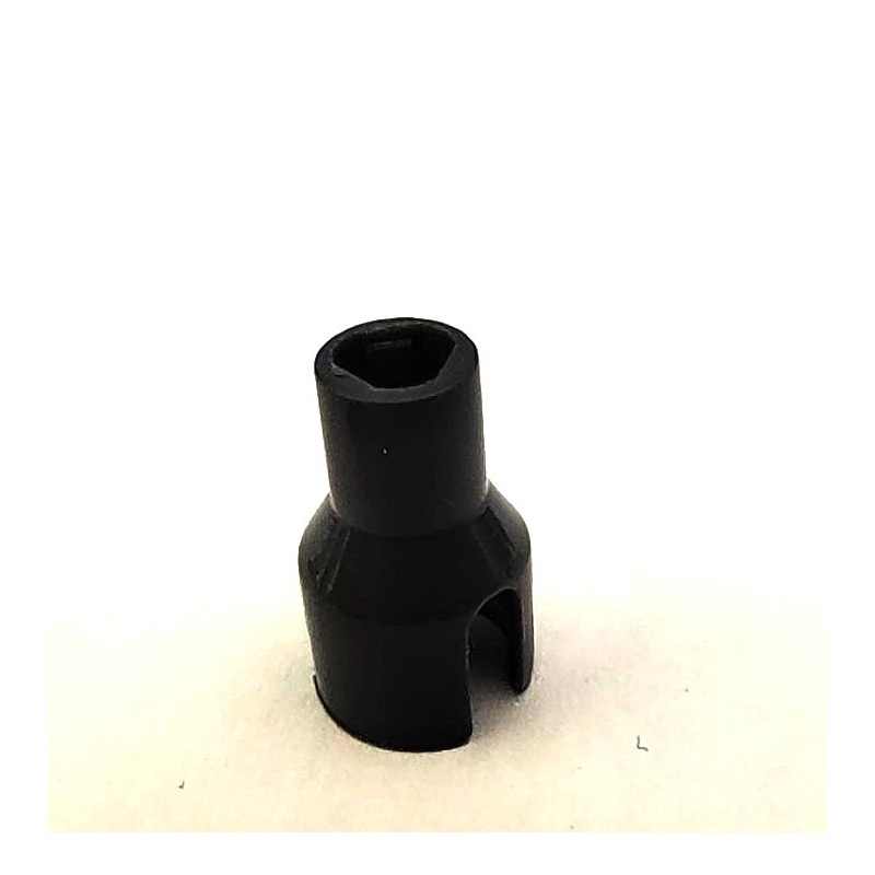 Demi joint universel Meccano plastique gris