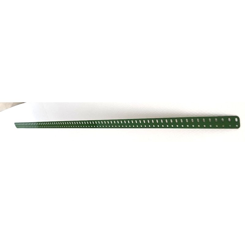 Poutrelle Meccano 71 trous verte