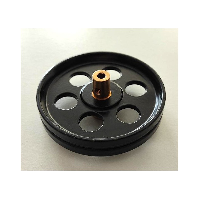 Volant d'inertie Meccano, noir, 136 g