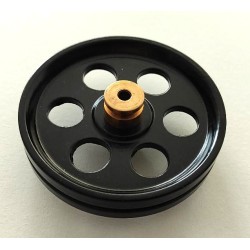 Volant d'inertie Meccano, noir, 136 g
