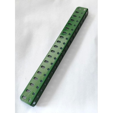 Équerre cornière Meccano 19 trous verte