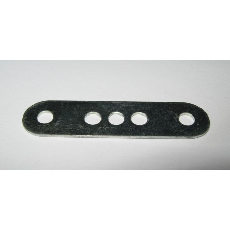 Bande Meccano 5 trous spéciale zinguée