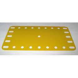 Plaque flexible Meccano 9x5 trous jaune