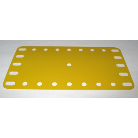 Plaque flexible Meccano 9x5 trous jaune