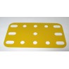 Plaque flexible Meccano 5x3 trous jaune